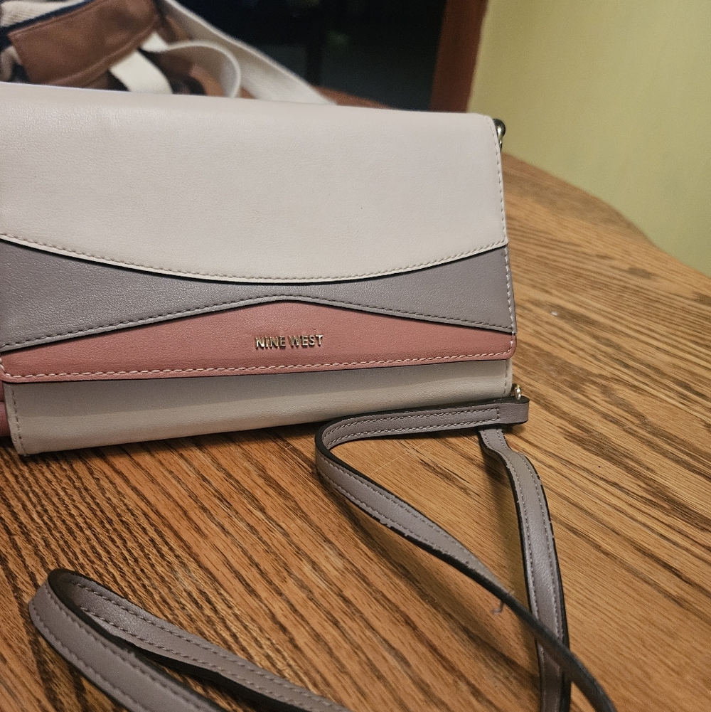 Nine West Tri-Color Crossbody Bag